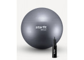 Фитбол d85см Star Fit антивзрыв, 1500 гр, с ручным насосом GB-111 сизый