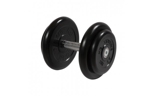 Гантель Профи с вращающейся ручкой, 16 кг MB Barbell MB-FdbM-B16 600_380