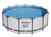 Каркасный бассейн Bestway Steel Pro Max 396x122 см (фильтр, лестница, тент) 5618W