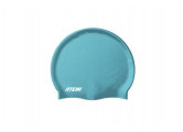 Шапочка для плавания Atemi silicone cap Green river TSC1GR бирюзовый