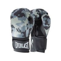 Перчатки тренировочные 10oz Everlast Spark P00002790 серый\камуфляж