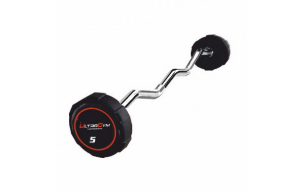 Комплект изогнутых штанг от 10 до 30 кг UltraGym UG3005A 600_380