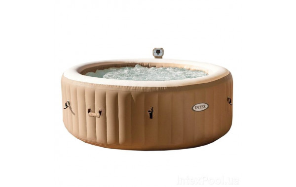 СПА-бассейн 145/196х71см Bubble Massage 795л, круглый Intex 28476 600_380