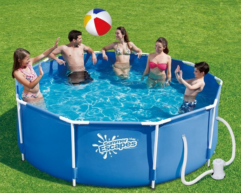 Каркасный бассейн круглый 366х91см SummerEscapes P20-1236-A 999_800