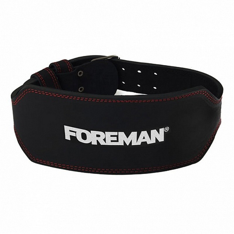 Атлетический пояс Foreman PS-0368 черный 800_800