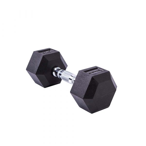 Гексагональные гантели 20кг Live Pro Hex Dumbbell LP8005-20, пара 600_600