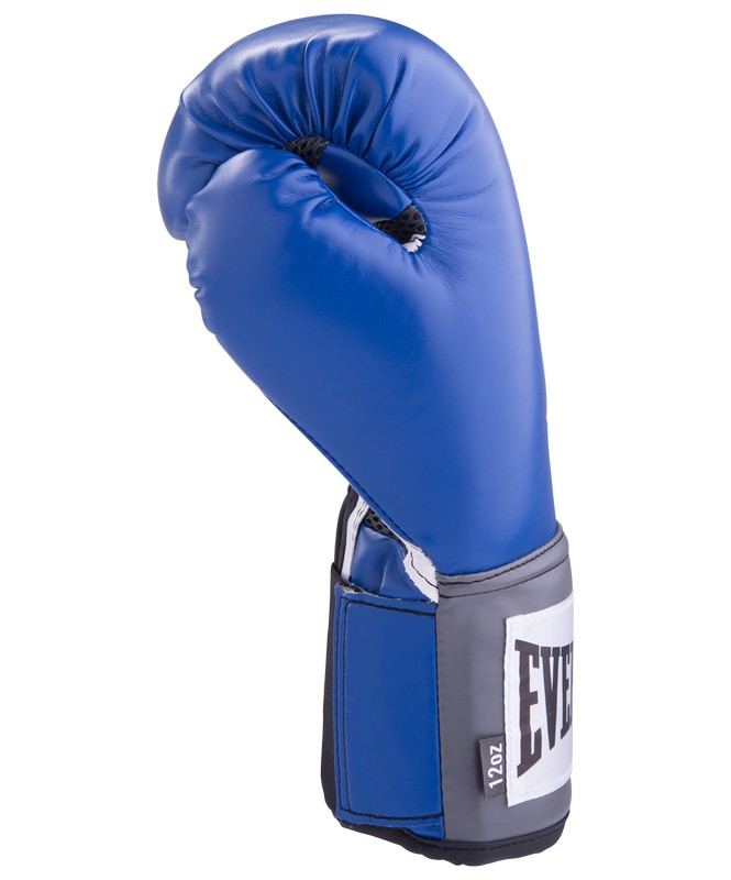 Перчатки боксерские Everlast Pro Style Anti-MB 2212U, 12oz, к/з, синий 665_800