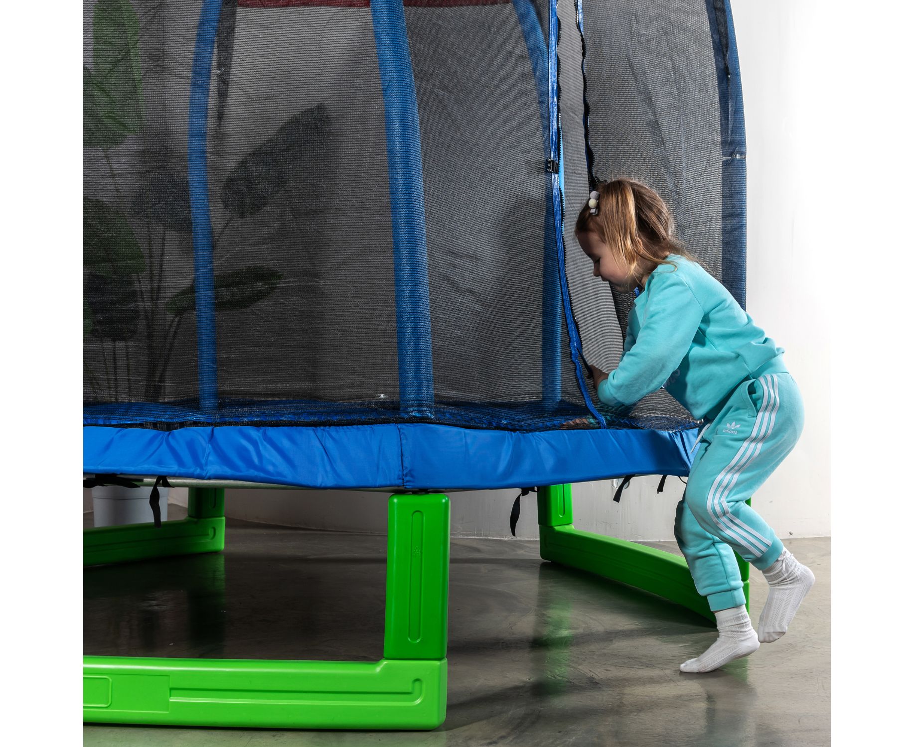 Батут DFC Jump kids 7ft (210см) 7FT-JD-B синий 1834_1500