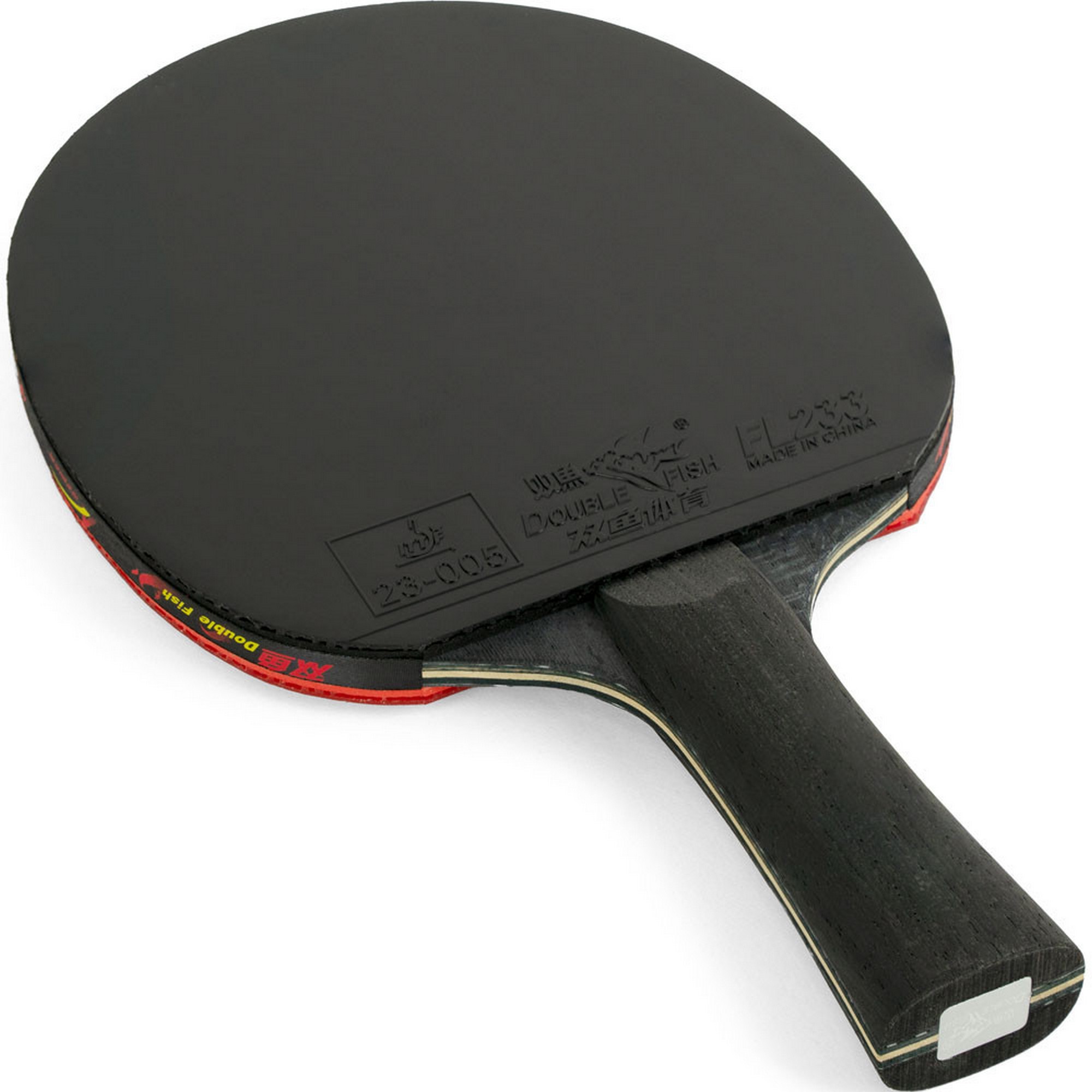 Ракетка для настольного тенниса Double Fish Black Carbon King Racket 3***,ITTF Appr 2000_2000