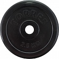 Диск обрезиненный Torres 2,5 кг PL50692, d.25мм 120_120