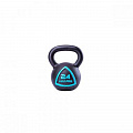 Чугунная гиря 28 кг Live Pro Solid Cast Iron Kettlebell LP8041-28 черный\синий 120_120