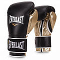 Перчатки тренировочные Everlast Powerlock PU 14oz черн/золот. P00000723 120_120