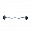 Фиксированная кривая штанга Live Pro Ez Curl Urethane Barbells LP8011-10 10кг 120_120