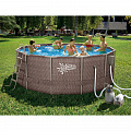 Каркасный бассейн круглый 366х122см SummerEscapes Polygroup P20-1248-S 120_120